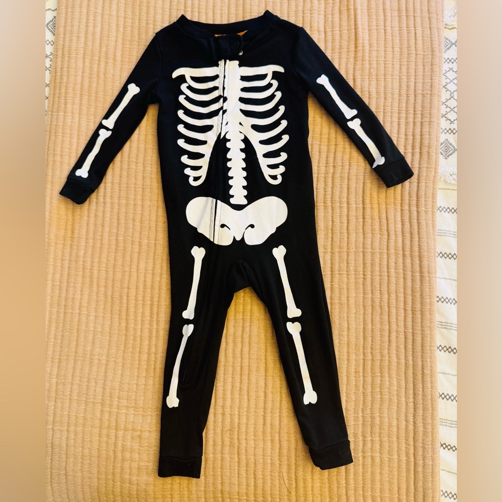 Skeleton Print Halloween 🎃 Toddler Onesie